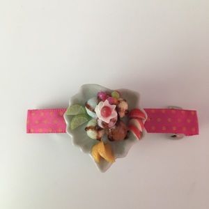 Rare handmade miniature icecream Hair Clip